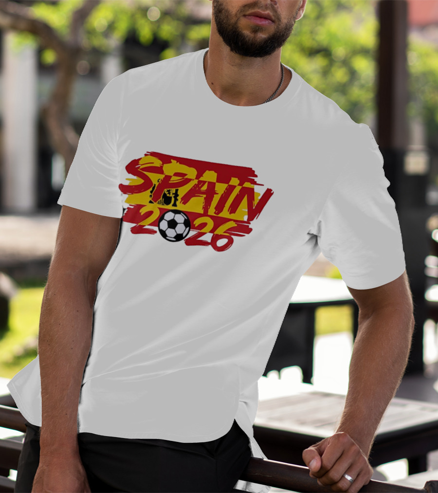 Spain 2026 World Cup Soccer Football Team T-Shirt