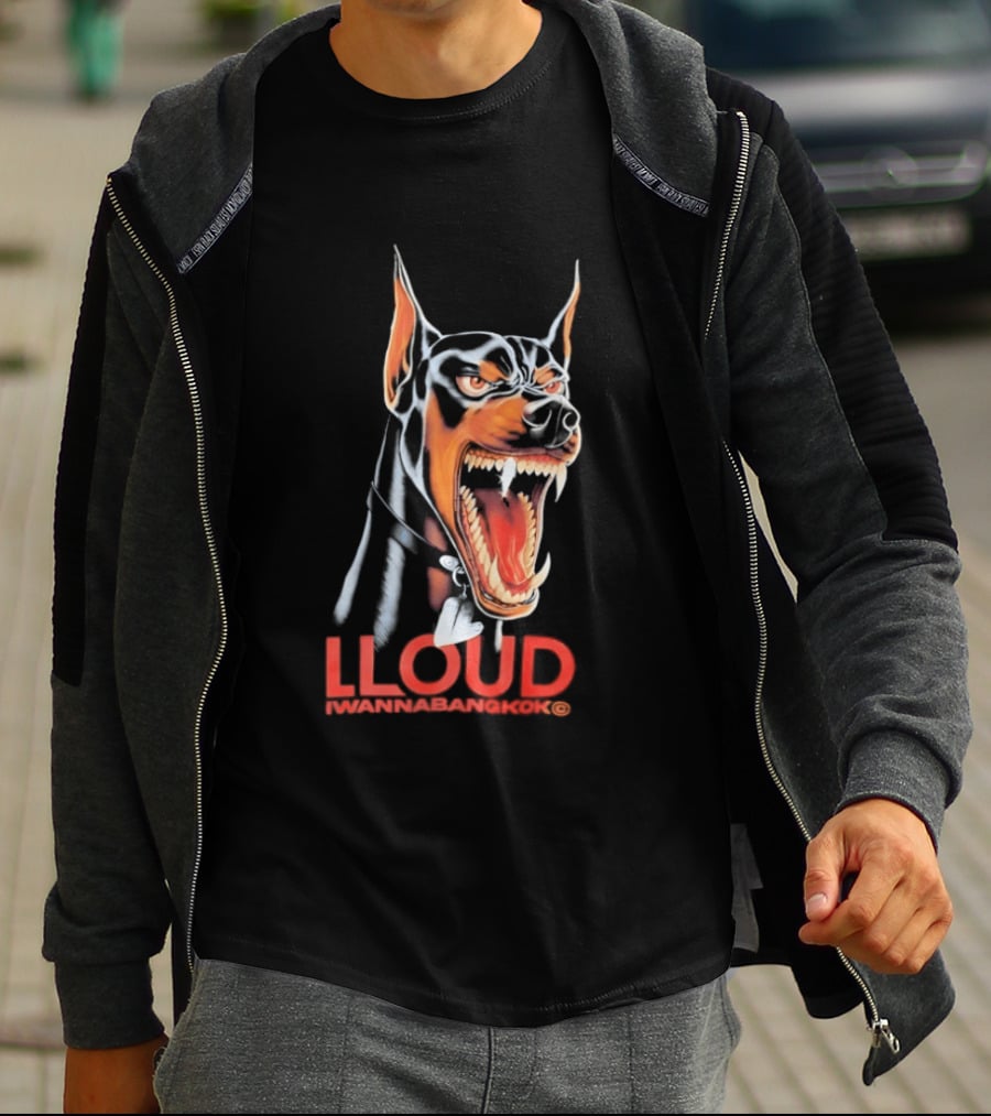 LLoud Doberman Bangkok I Wanna T-Shirt