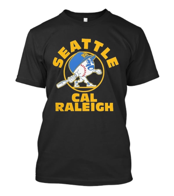 Seattle Mariners Cal Raleigh Baseball T-Shirt