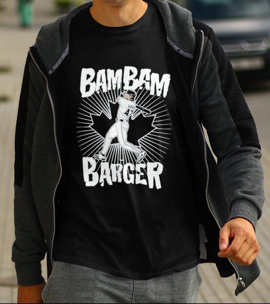 Addison Barger Toronto Blue Jays Bam Bam Barger Canada Baseball Player T-Shirt