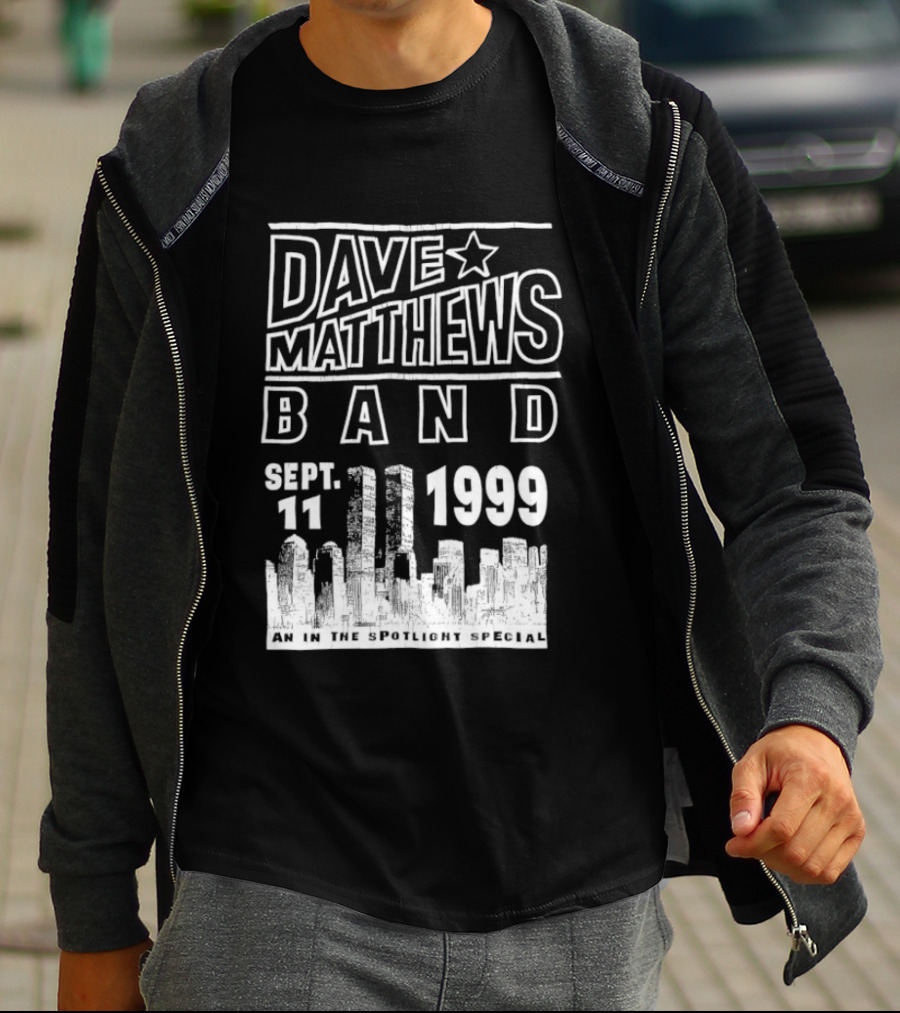 Dave Matthews Band Sept 11 1999 An In The Spotlight Special T-Shirt