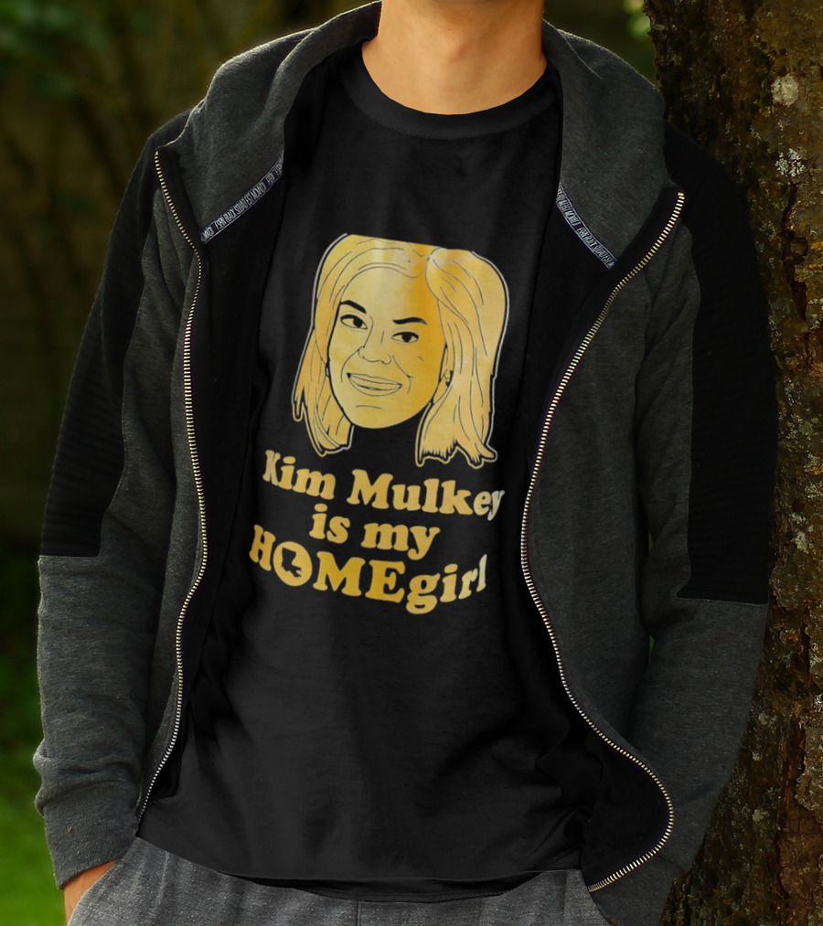Kim Mulkey Is My Homegirl Face Motivational Fan Support T-Shirt
