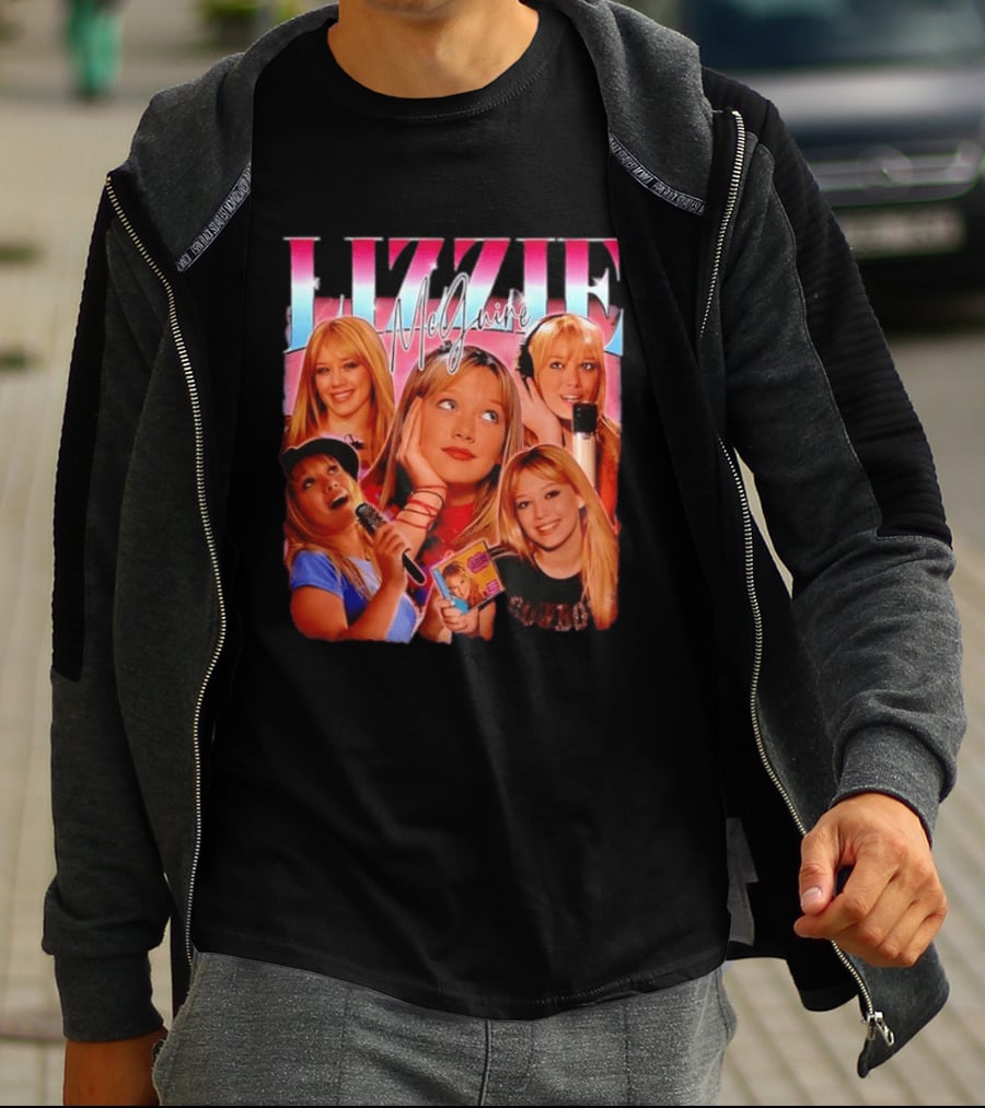 Lizzie McGuire Hilary Duff Disney Channel Nostalgia 90s T-Shirt