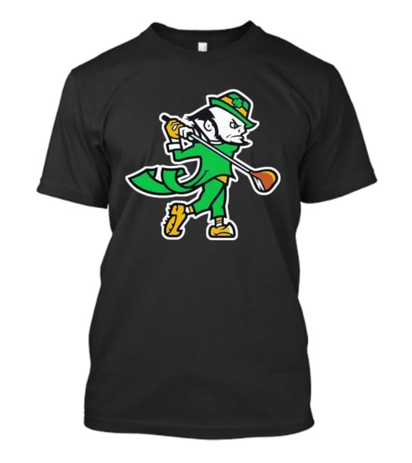 Notre Dame Fighting Irish Golf Leprechaun 2026 T-Shirt
