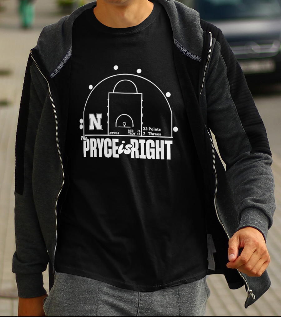 The Pryce Is Right N Basketball Court Stats 23 Points 7 Threes T-Shirt