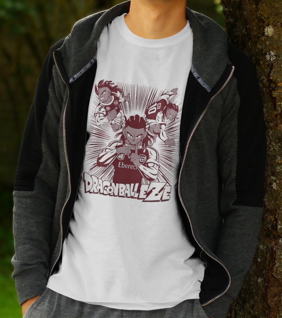 Dragon Ball Z Eberechi Eze Arsenal Player Fusion T-Shirt