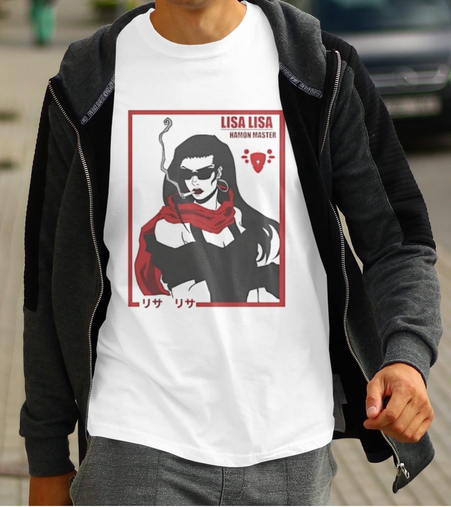Lisa Lisa Hamon Master Anime T-Shirt