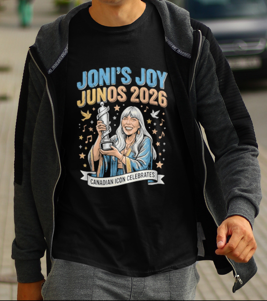 Joni's Joy Junos 2026 Celebration Of Music T-Shirt