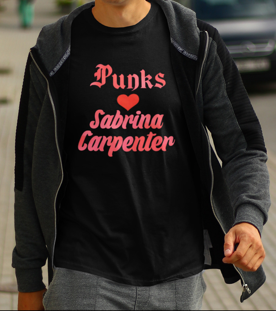 Punks Heart Sabrina Carpenter T-Shirt