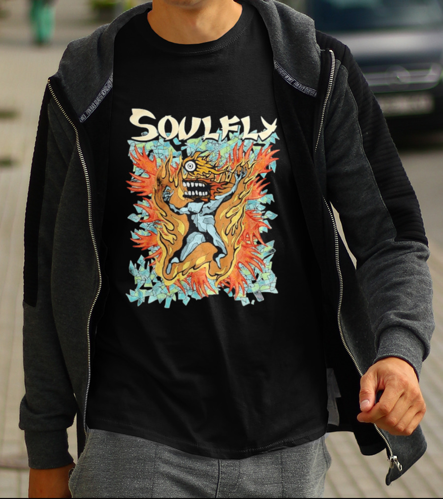 Soufly Gor Gor Strikes Back Tour 2026 Storm The Gates Fire Figure T-Shirt