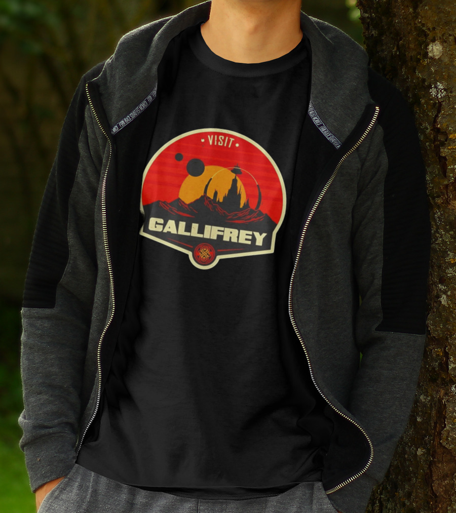 Visit Gallifrey Chrono Citadel Sci Fi World T-Shirt