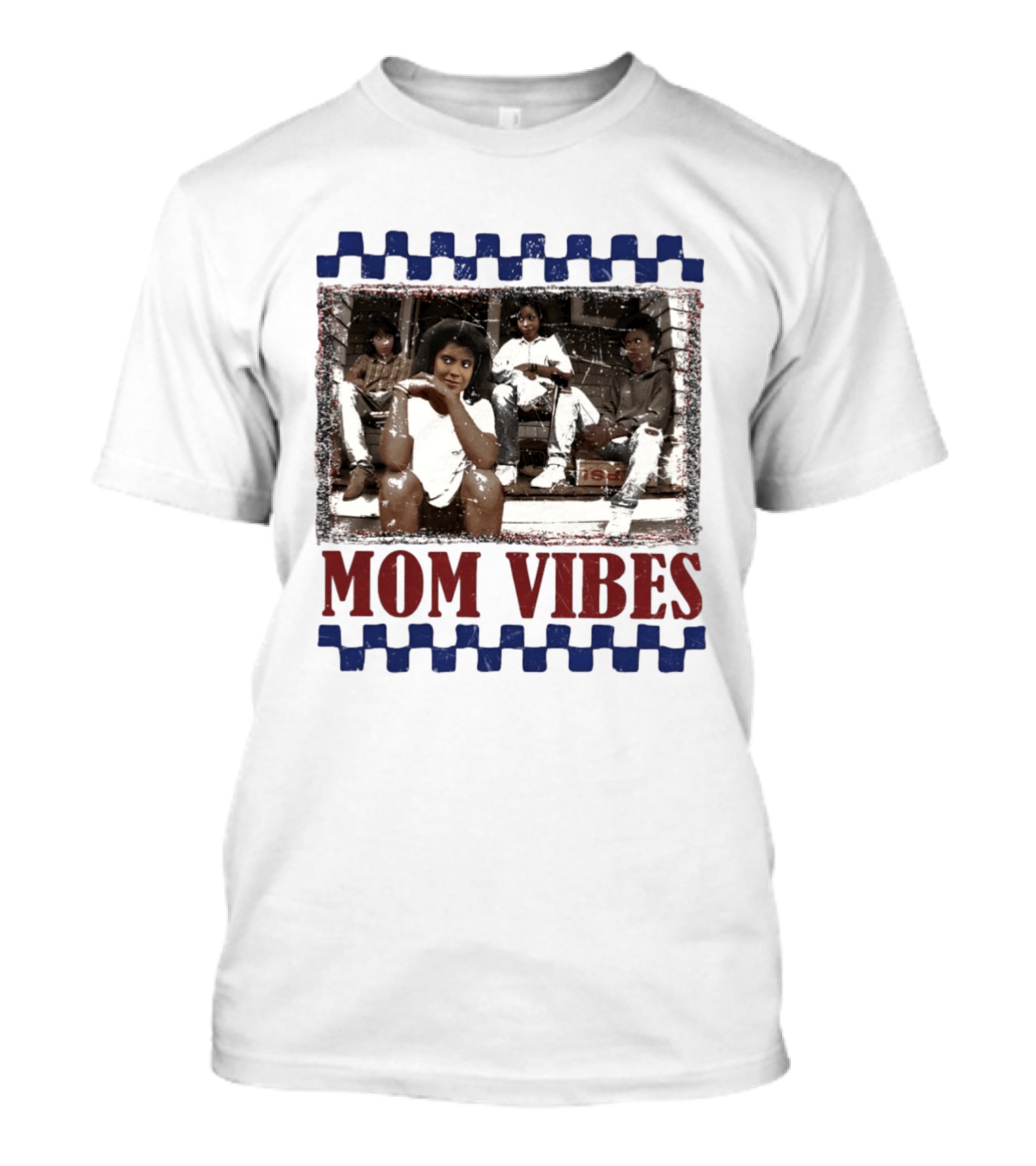 Mom Vibes Retro Mother's Day Family T-Shirt