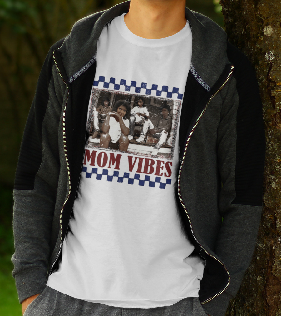 Mom Vibes Retro Mother's Day Family T-Shirt