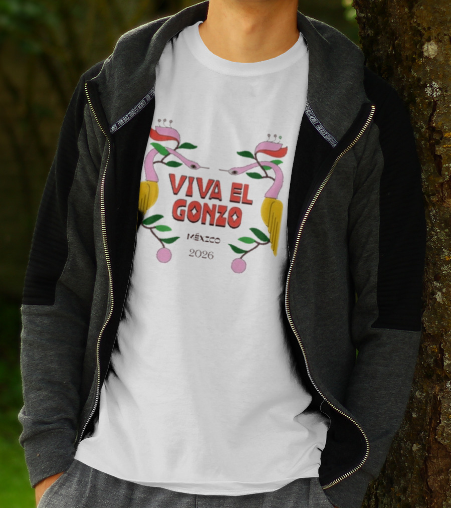 Viva El Gonzo México 2026 Golden Mangrove T-Shirt