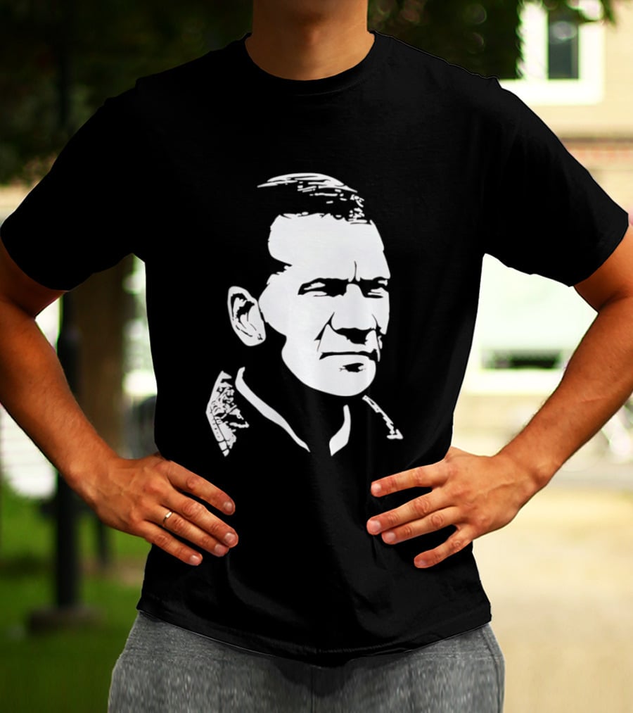 Barry Switzer Coach The King Sketch T-Shirt