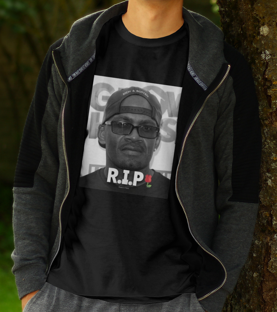 RIP Rich & Rotten Roses In PetalGrove Street Shawn Fonteno T-Shirt