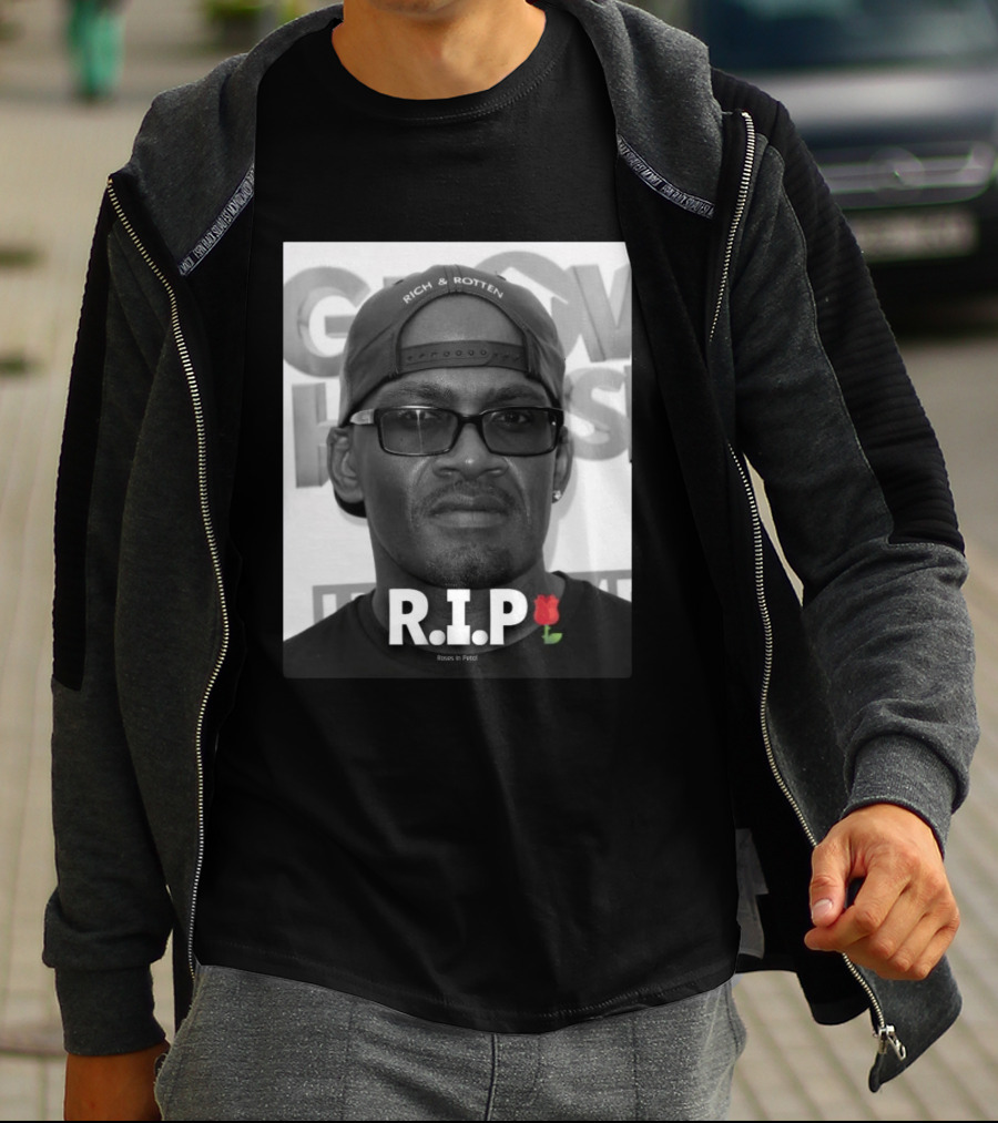 RIP Rich & Rotten Roses In PetalGrove Street Shawn Fonteno T-Shirt
