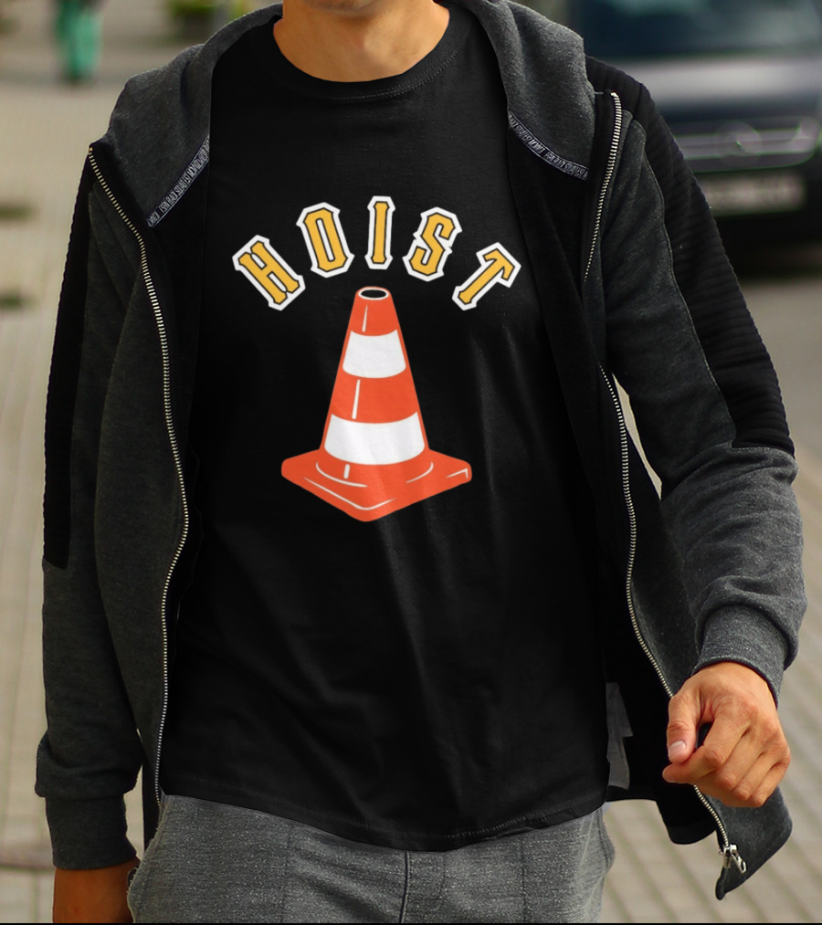 Hoist Traffic Cone Center T-Shirt