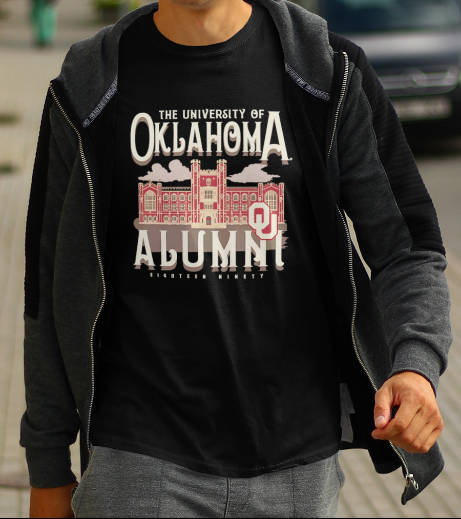 The University Of Oklahoma Alumni Oklahoma Sooners Eighteen Ninety T-Shirt