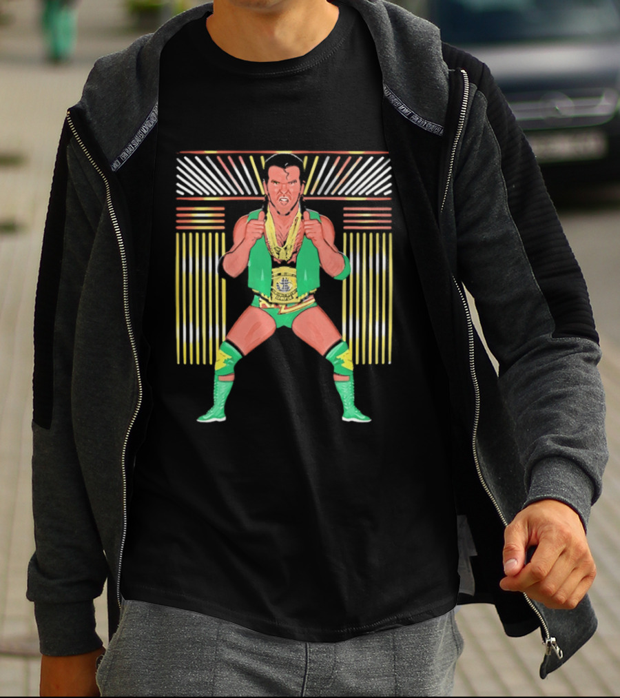 Razor Ramon Say Hello To The Bad Guy Wrestler Entrance WWF T-Shirt