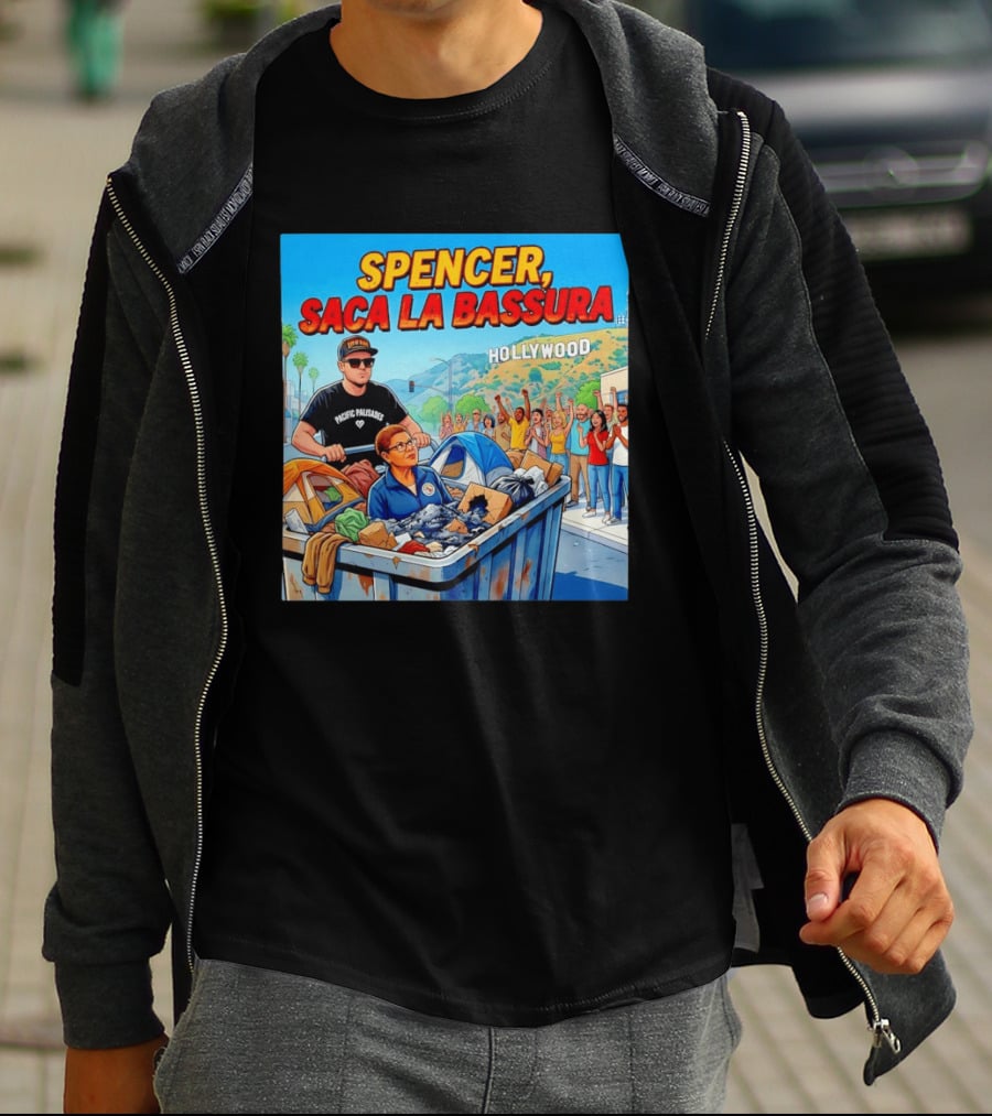 Spencer Saca La Bassura Pacific Palisades Hollywood Scene T-Shirt