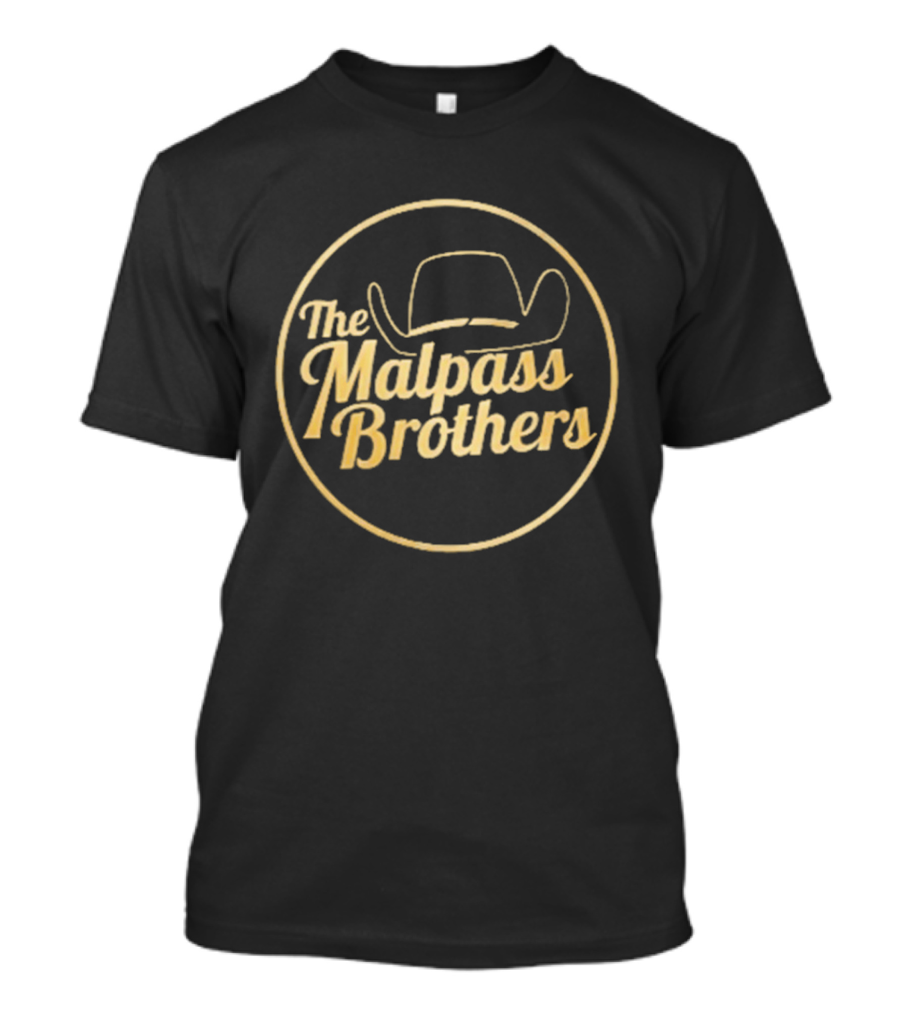 The Malpass Brothers Cowboy Hat Circle T-Shirt