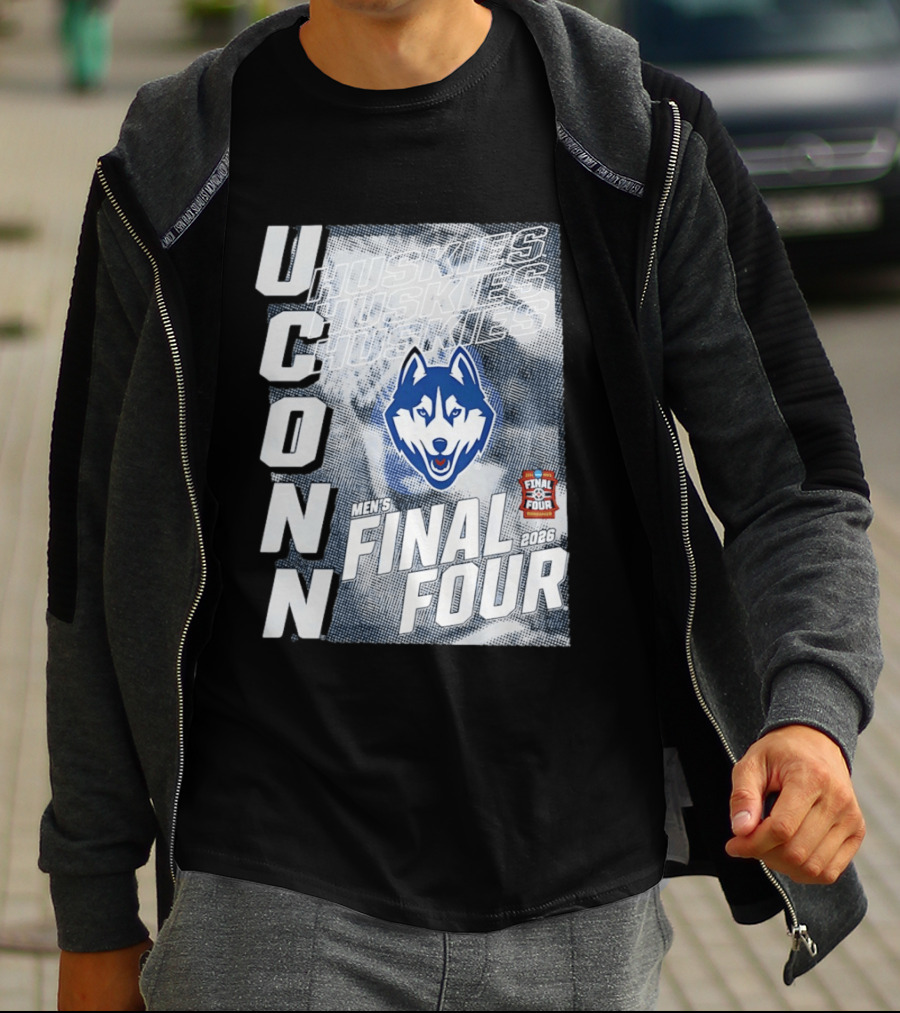 UConn Huskies Men's Final Four NCAA 2026 T-Shirt