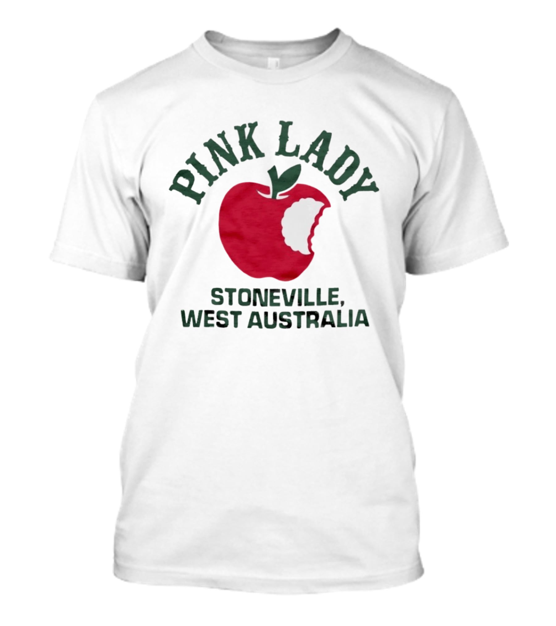 Pink Lady Apple Stoneville West Australia Bite Mark T-Shirt