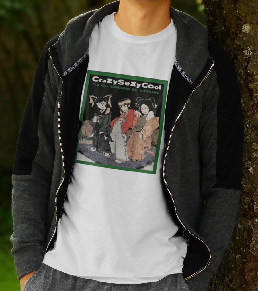 TLC CrazySexyCool World Tour 1995 T-Shirt