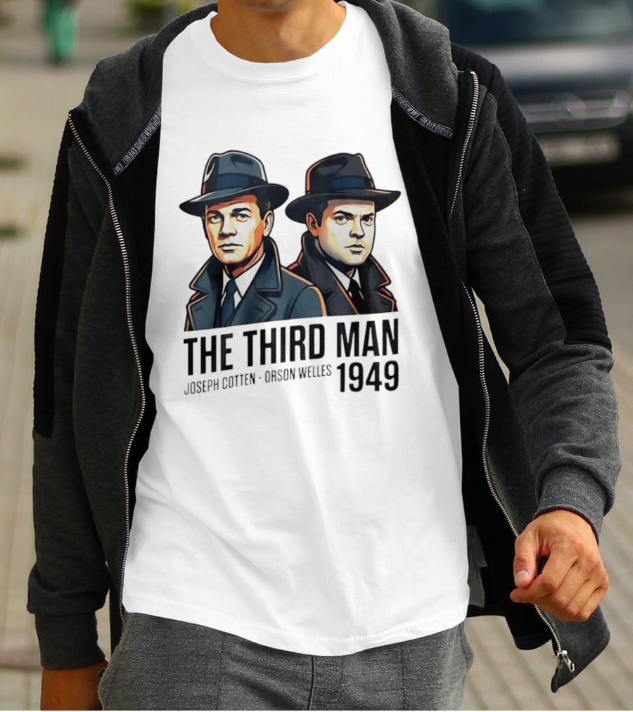 The Third Man Joseph Cotten Orson Welles 1949 T-Shirt