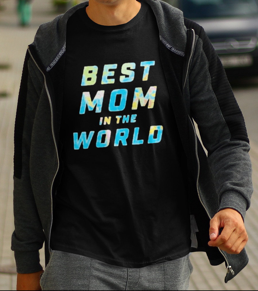 Best Mom In The World Tie Dye T-Shirt