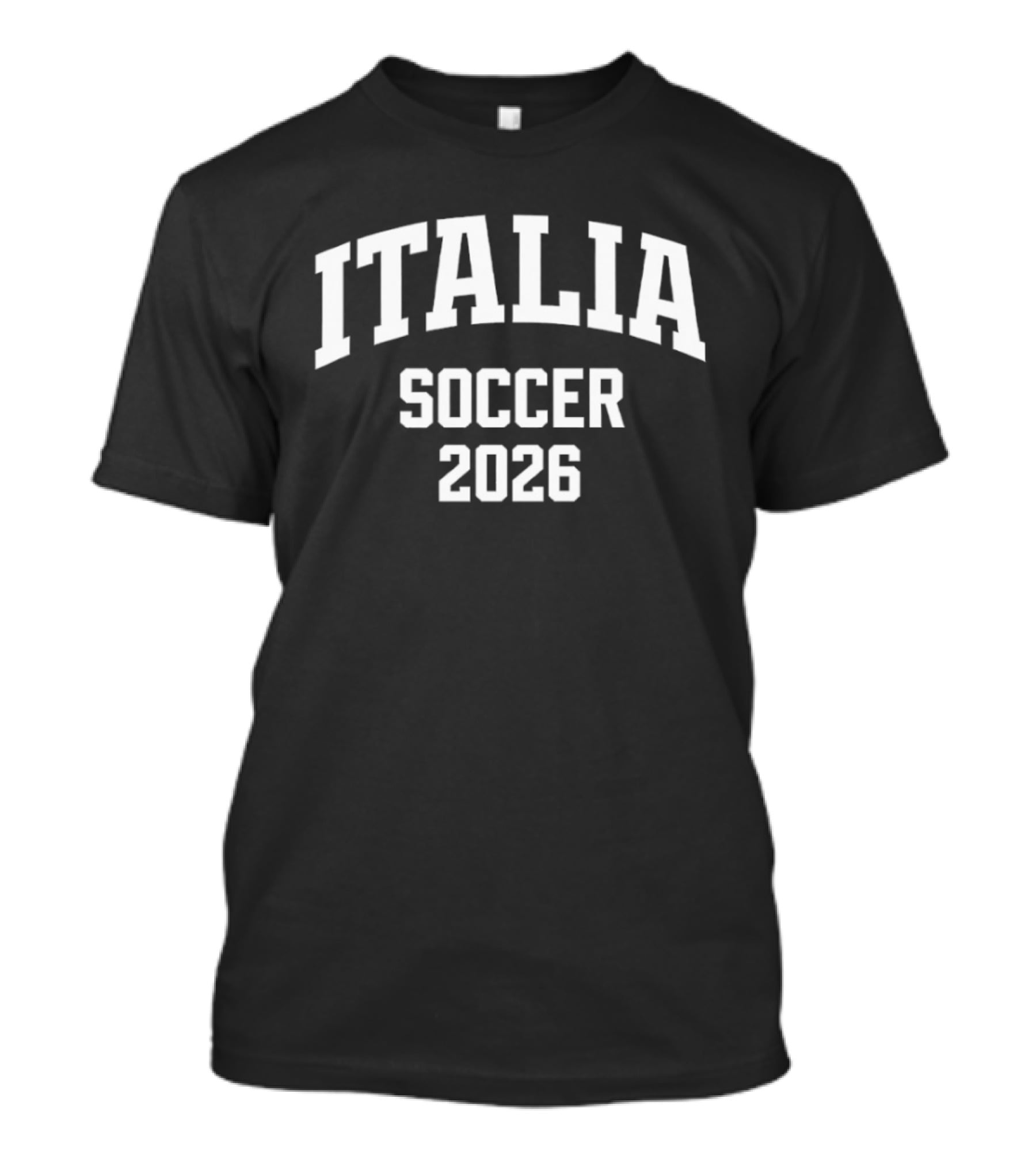 Italia Soccer 2026 Fan Gear T-Shirt
