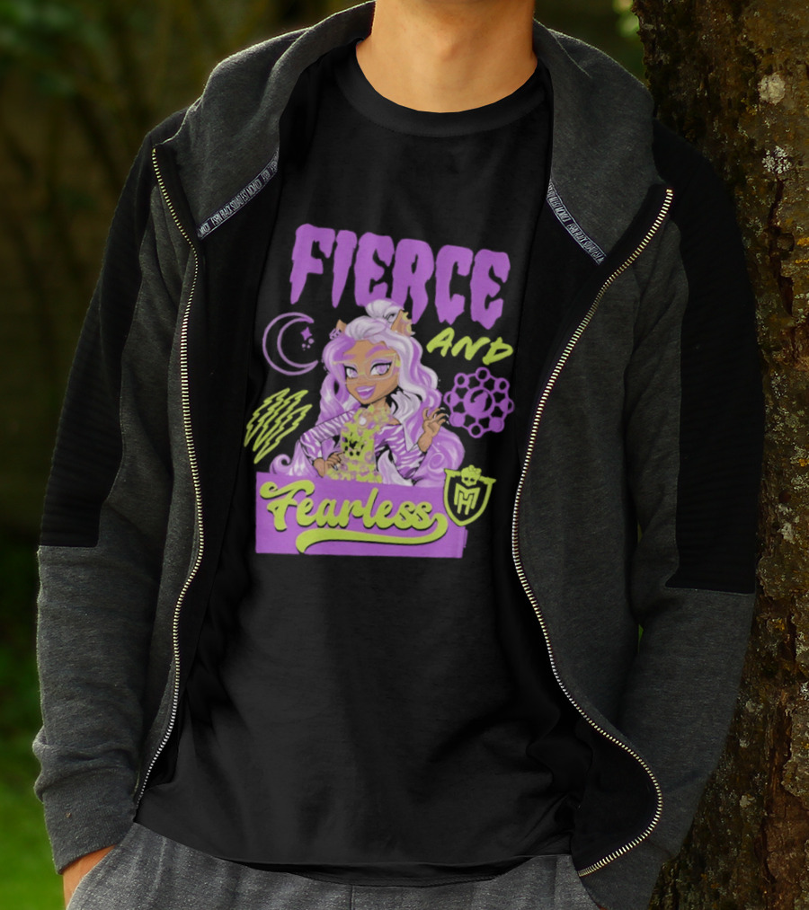Fierce And Fearless Clawdeen Wolf Monster High T-Shirt