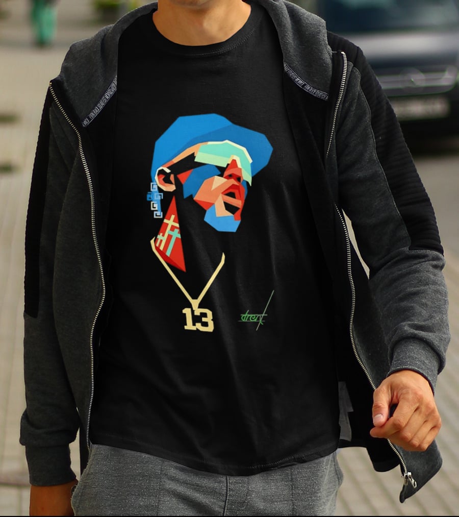 Ronald Acuna Jr 13 Atlanta Braves WPAP Pop T-Shirt