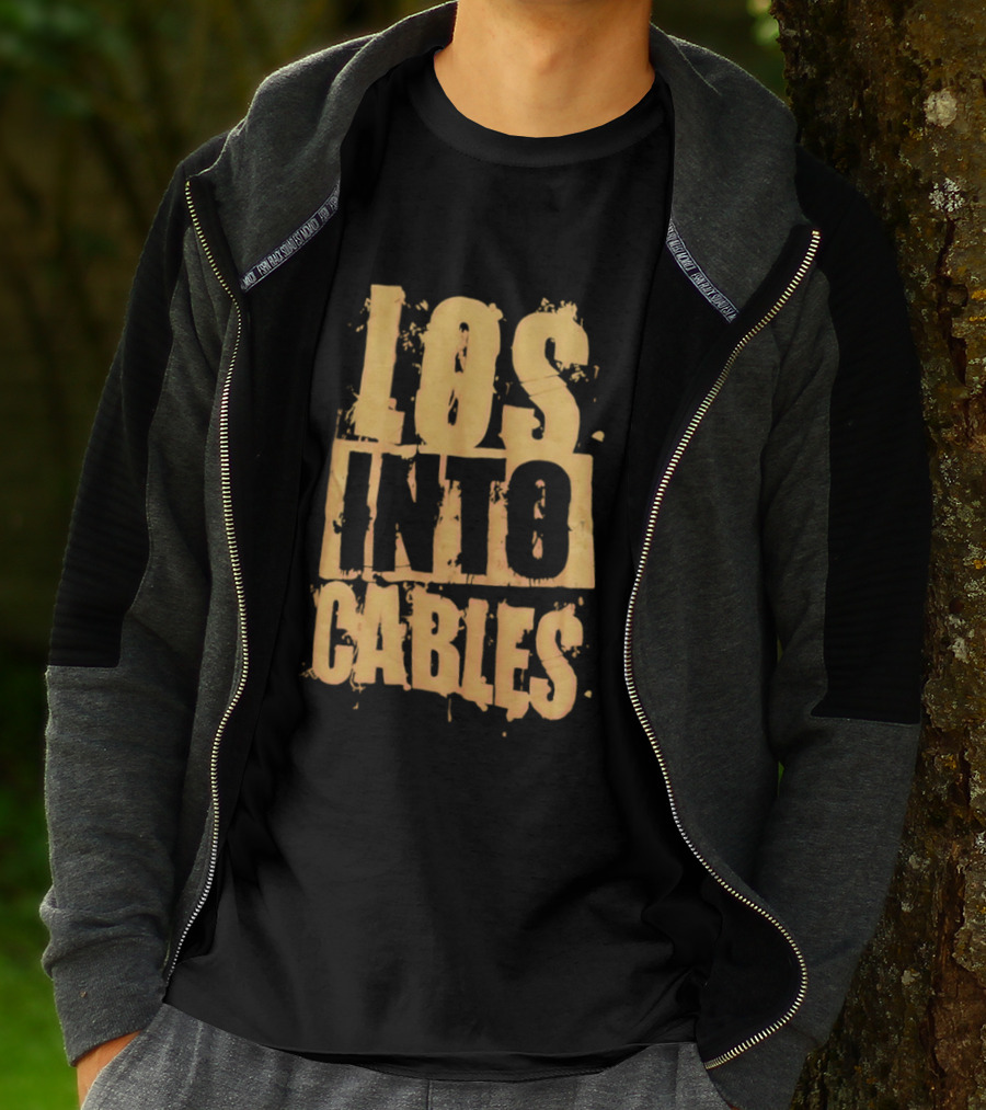 Los Into Cables Grunge T-Shirt