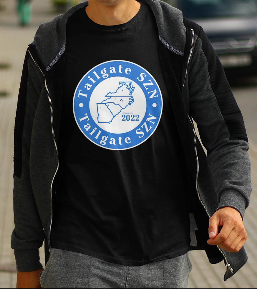 Tailgate SZN Established 2022 Map Circle T-Shirt