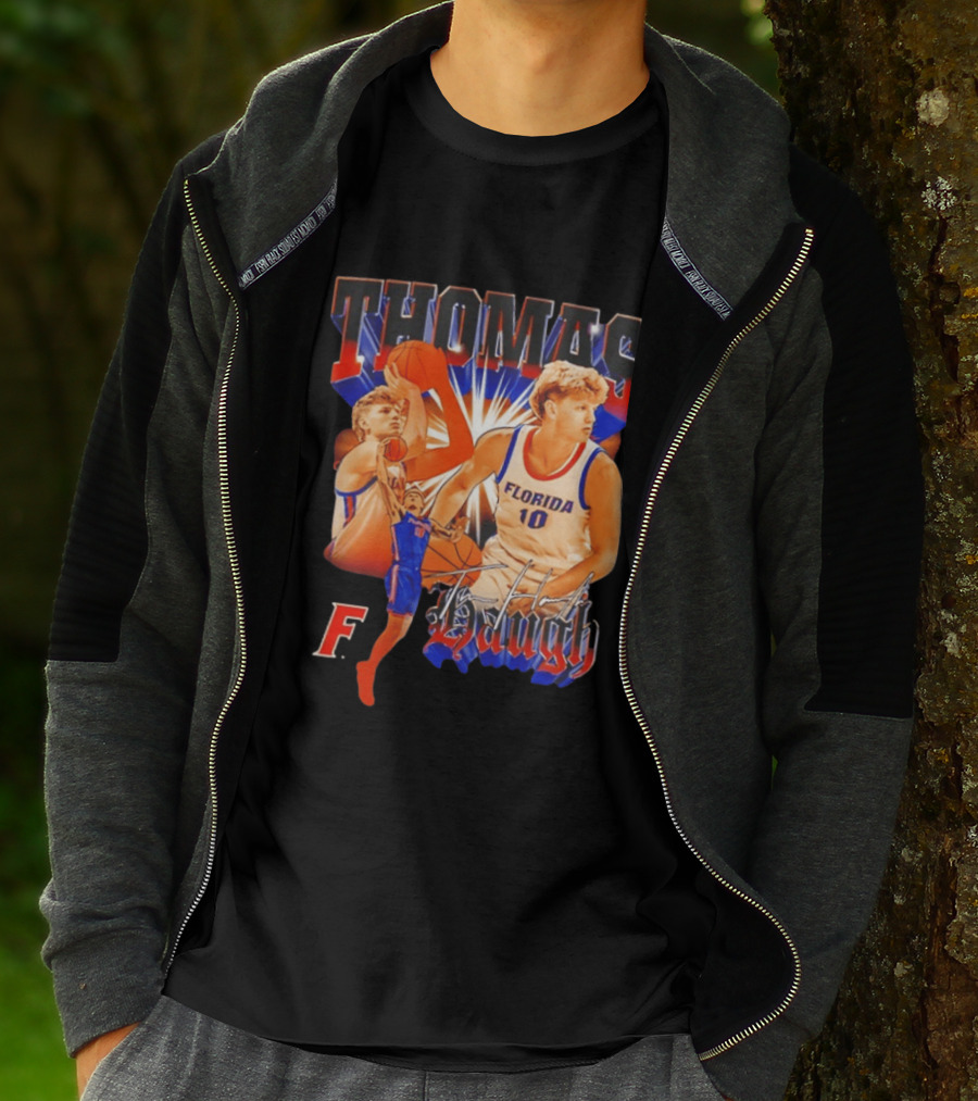 Thomas Haugh Florida Basketball Collage F. 10 T-Shirt