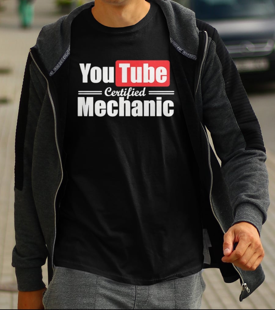 YouTube Certified Mechanic T-Shirt