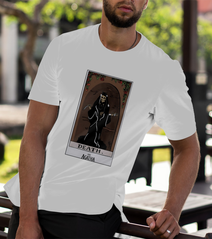 Death Tarot Card Marvel Agatha All Along T-Shirt