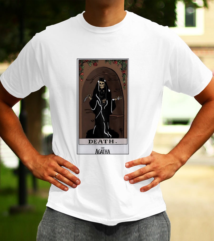 Death Tarot Card Marvel Agatha All Along T-Shirt