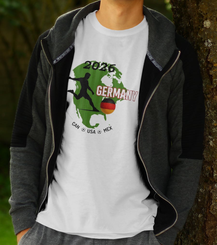 2026 Germany Football CAN USA MEX Soccer World Cup T-Shirt