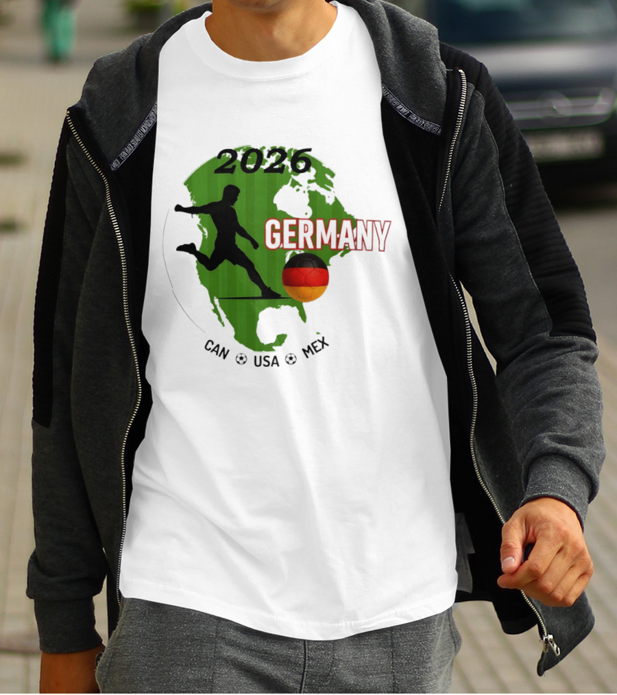 2026 Germany Football CAN USA MEX Soccer World Cup T-Shirt
