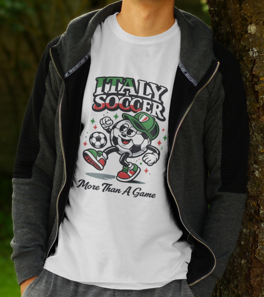 Italy Soccer More Than A Game Ball T-Shirt