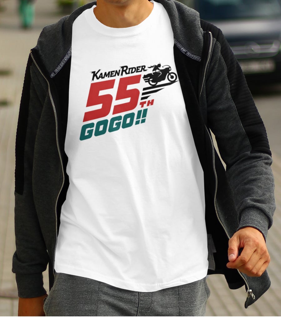 Kamen Rider 55th Anniversary Gogo Biker Celebration T-Shirt