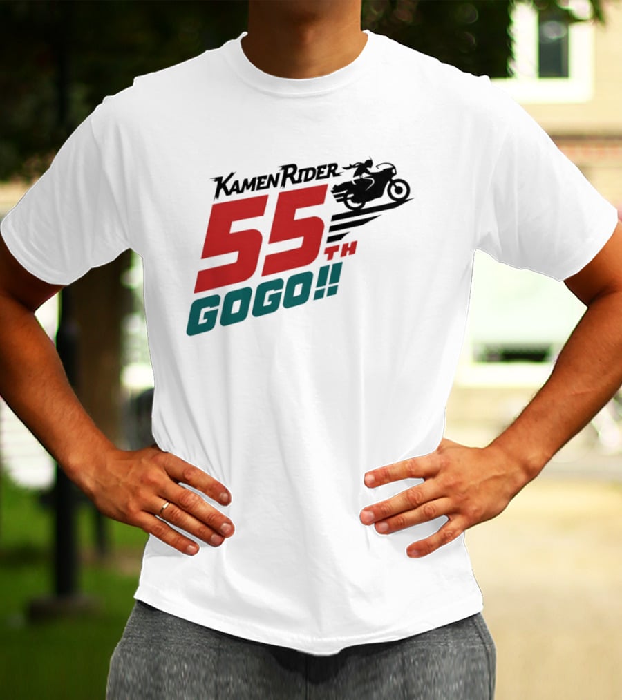 Kamen Rider 55th Anniversary Gogo Biker Celebration T-Shirt