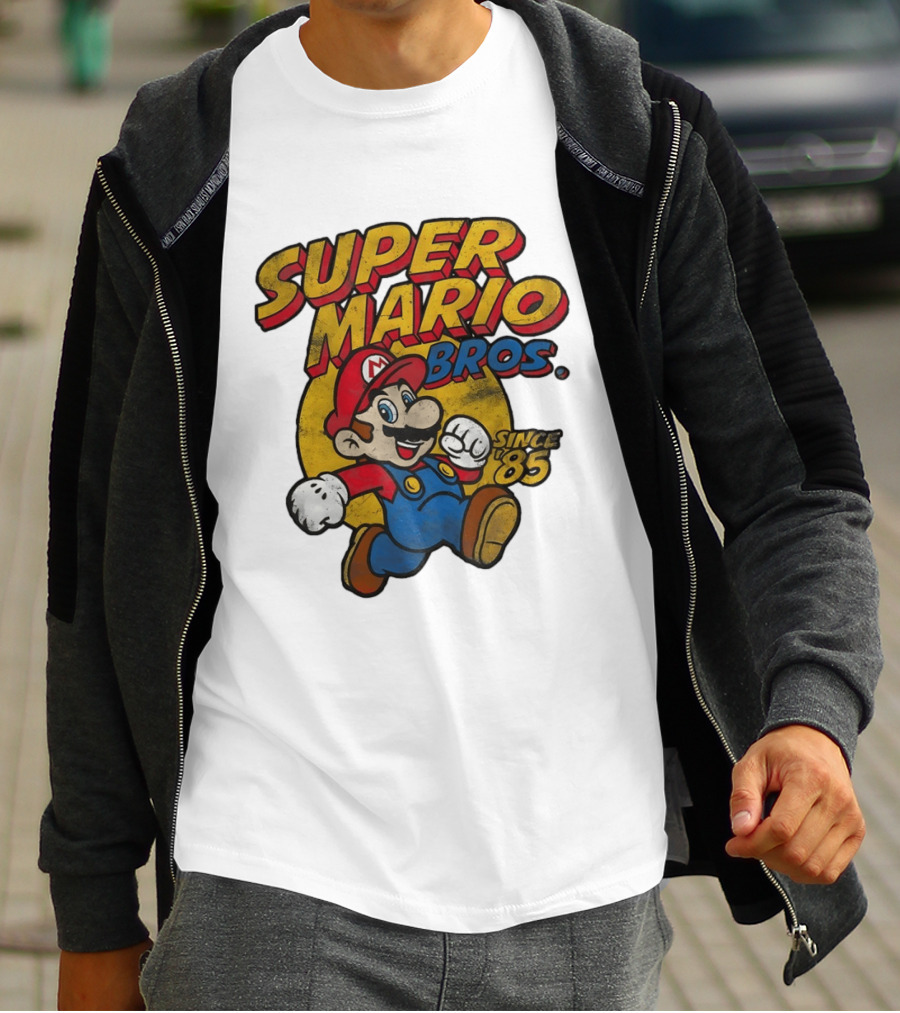 Super Mario Bros Since 85 T-Shirt