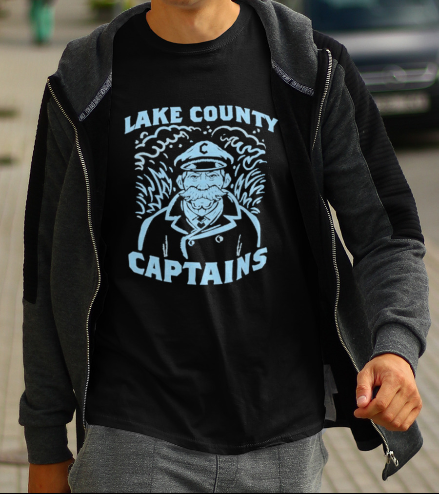 Lake County Captains Apr 5 2026 Opening Series Captain T-Shirt
