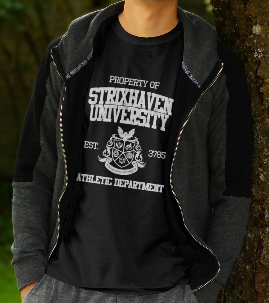 Property Of Strixhaven University Athletic Department Est 3785 Vintage Crest T-Shirt