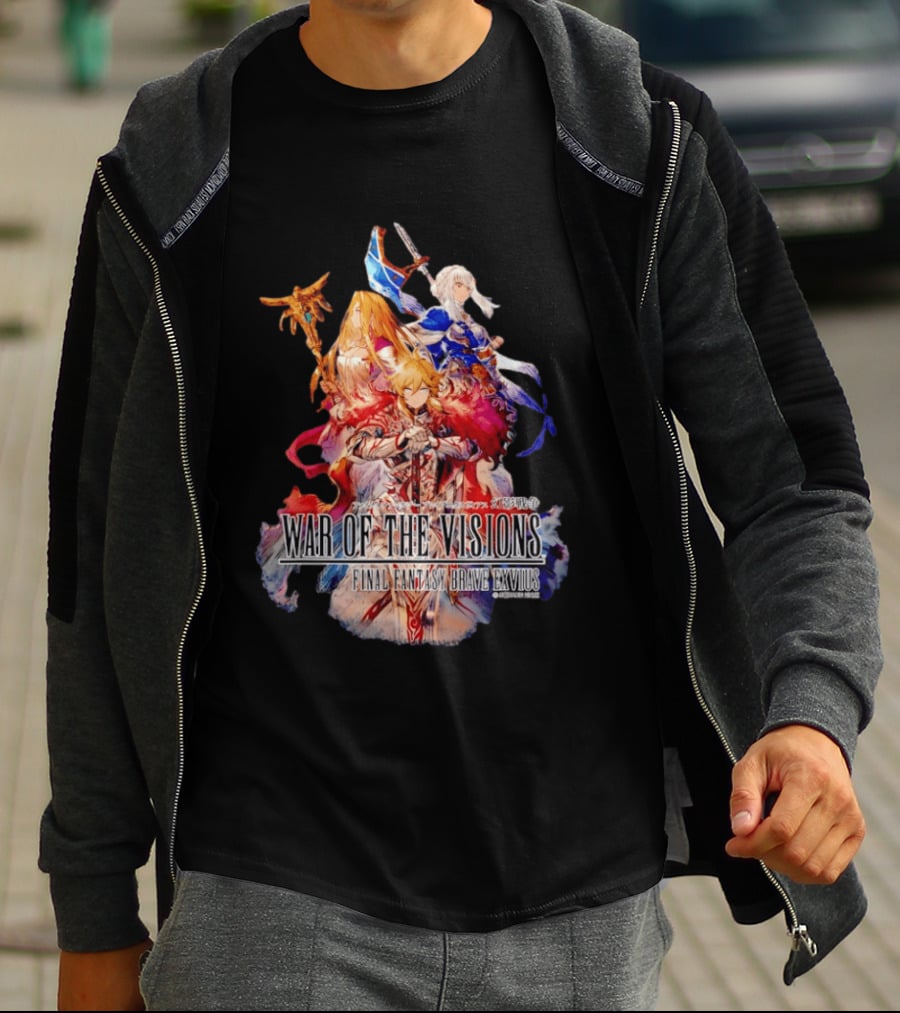 War Of The Visions Final Fantasy Brave Exvius Commemorative Characters T-Shirt