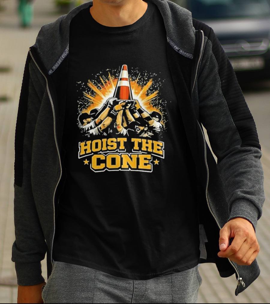 Pittsburgh Pirates MLB Baseball Hoist The Cone Rally 2026 T-Shirt